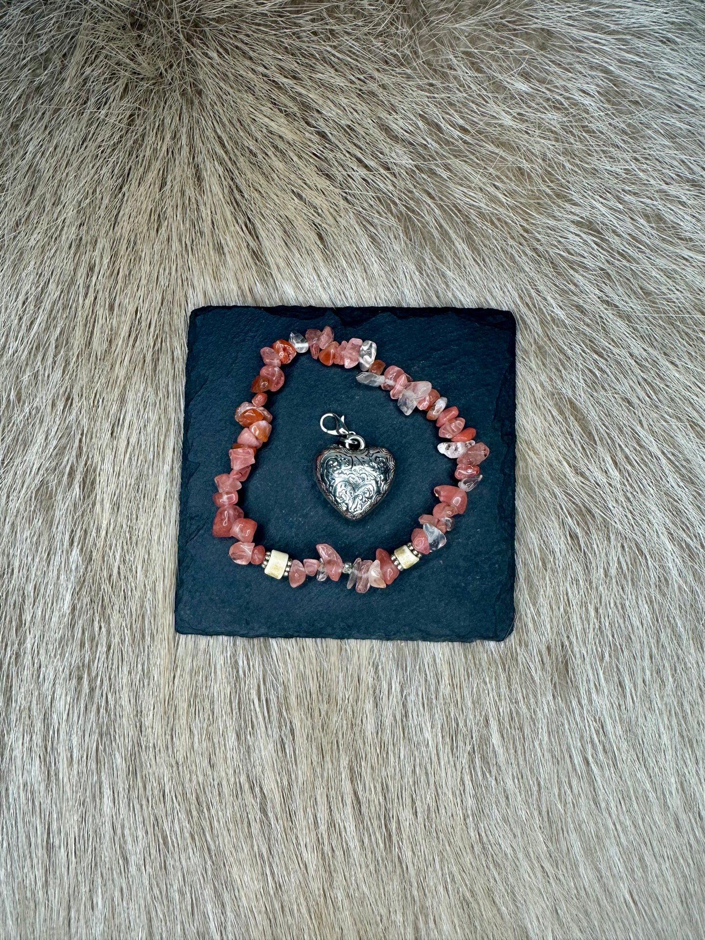 Armband Herz Rosa