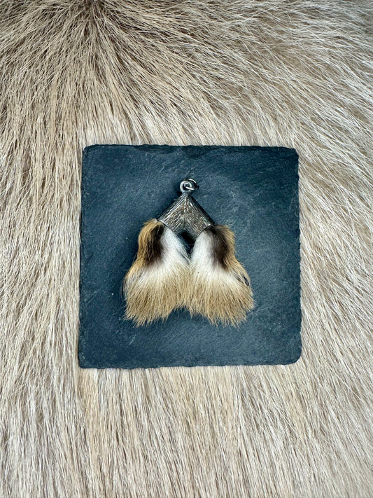 Anhänger Hasenkralle doppelt Nr. 2