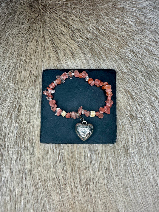 Armband Herz Rosa