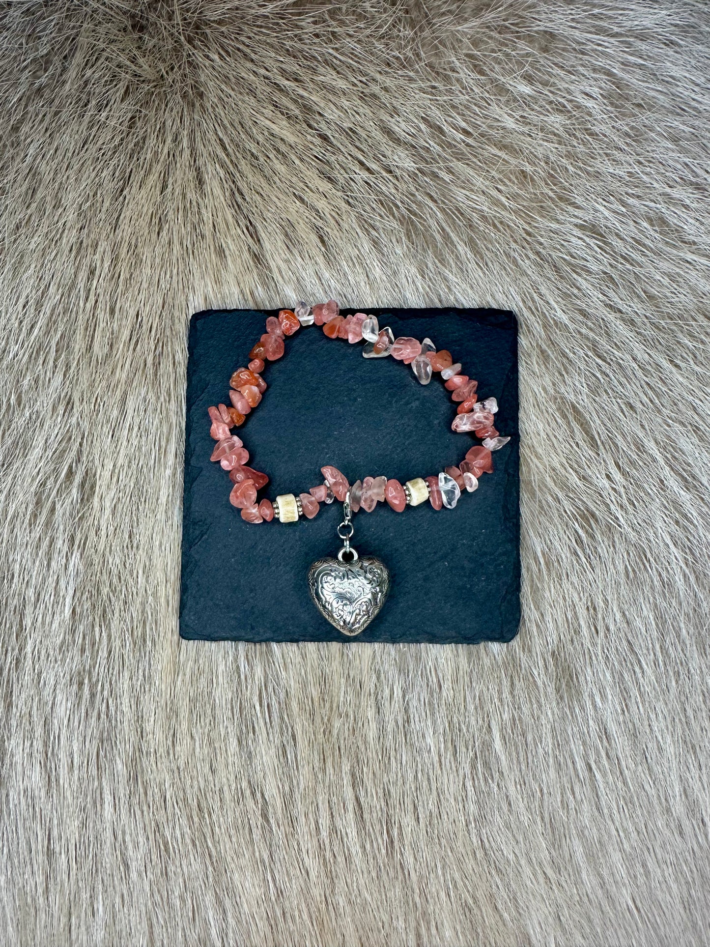 Armband Herz Rosa