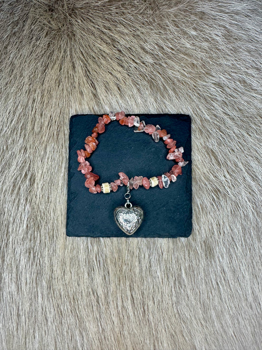 Armband Herz Rosa