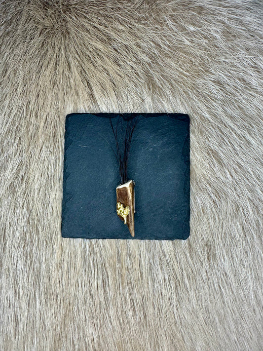 Hutnadel Hasenbart mit Reh 2