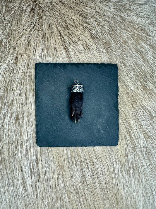 Anhänger Iltis Pfote echt SILBER Nr. 1