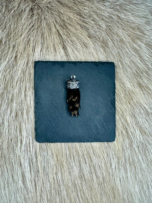 Anhänger Iltis Pfote echt SILBER Nr. 1
