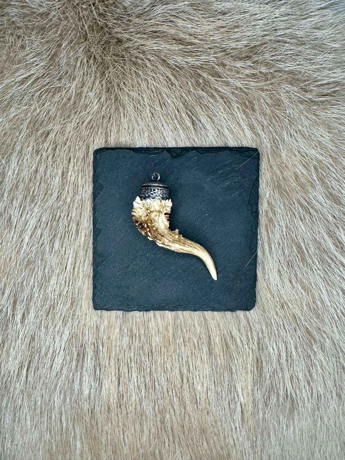 Anhänger Rehgeweih ech SILBER Nr. 2