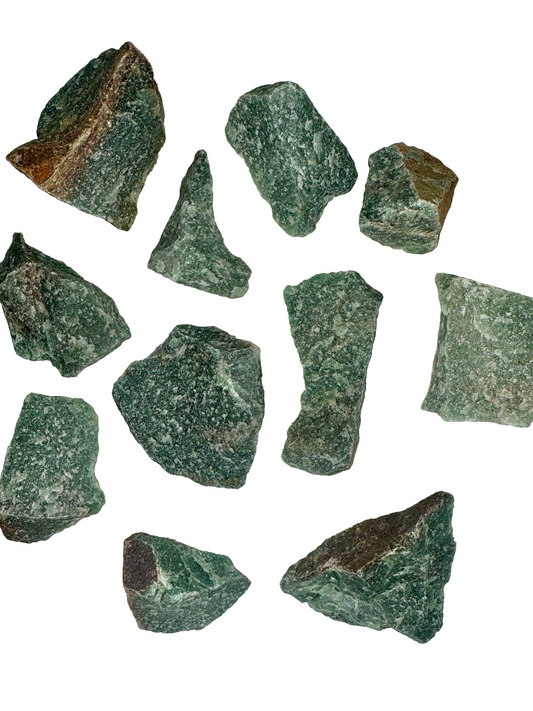 Aventurin grün Rohsteine