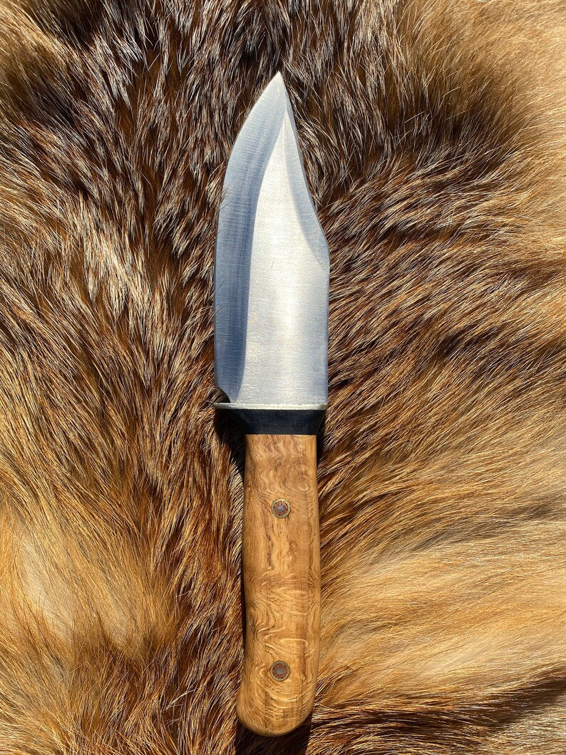 Jagdmesser Ahornholz durchgehende Klinge